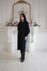 3 İPLİK ŞARDONLU OVERSİZE ELBİSE, TUNİK